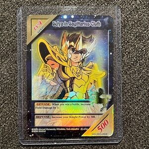 Knights of the Zodiac ADV Exclusive Seiya Sagittarius Promo Card 2004 Prestige